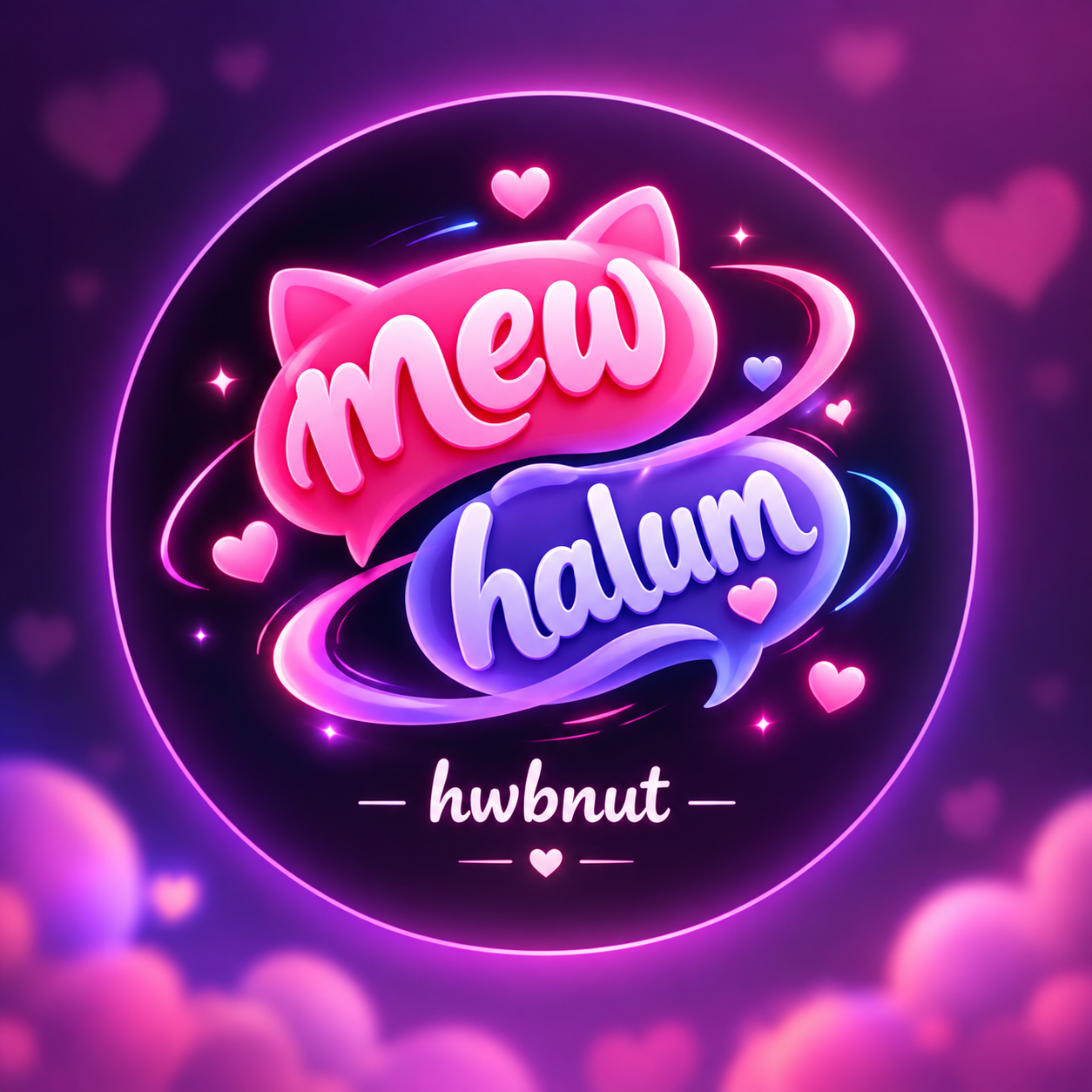 mew halum — hwbnut logo
